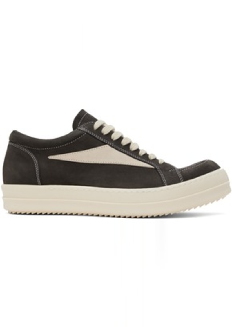 Rick Owens Gray Porterville Vintage Sneaks Sneakers