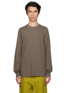 Rick Owens Gray Short Sweatshirt