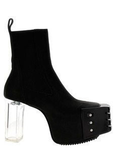 RICK OWENS 'Grilled Platforms 45' ankle boots