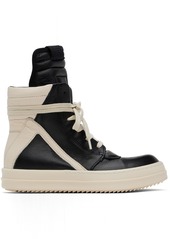 Rick Owens Kids Black Geobaskets Sneakers