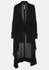 Rick Owens Lido virgin wool wrap cardigan