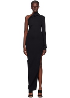 Rick Owens Lilies Black Sivaan Ziggy Maxi Dress