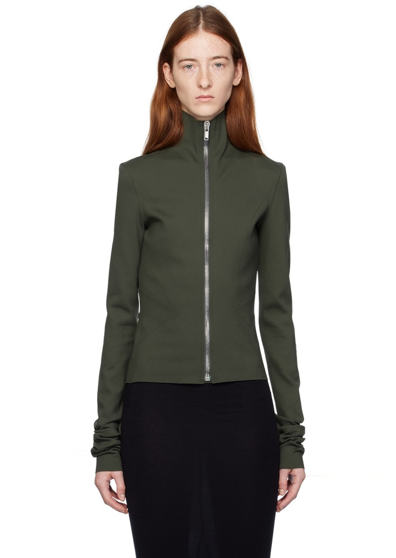 Rick Owens Lilies Green Ella Jacket