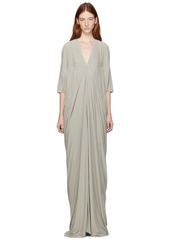 Rick Owens Lilies Off-White Em Maxi Dress