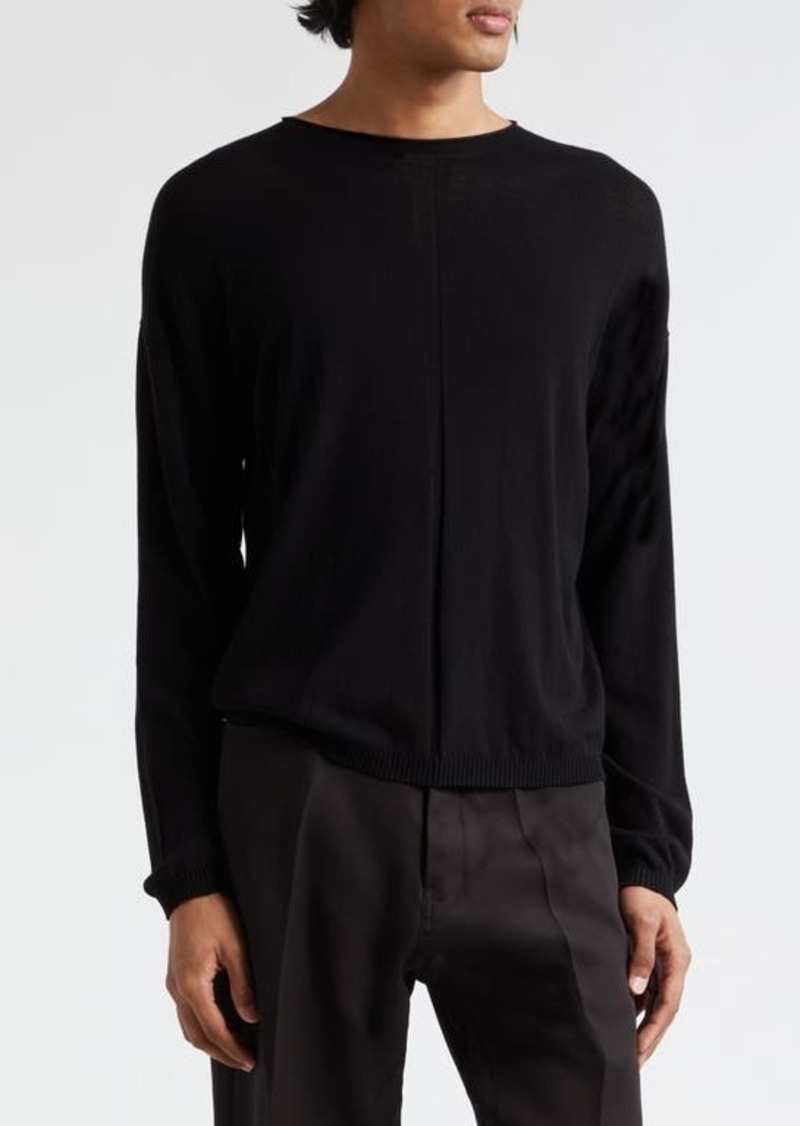 Rick Owens Maglia Rolled Neck Sweater