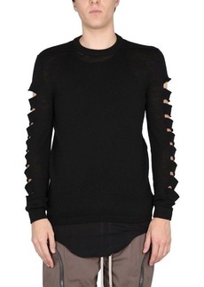 RICK OWENS MESH WITH CUT-OUT DETAILS