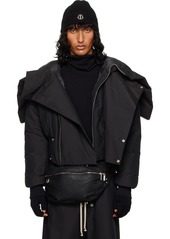 Rick Owens Moncler + Rick Owens Black Alice Jacket