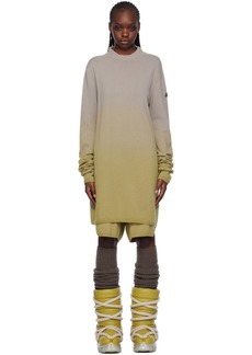 Rick Owens Moncler + Rick Owens Taupe & Green Sweater