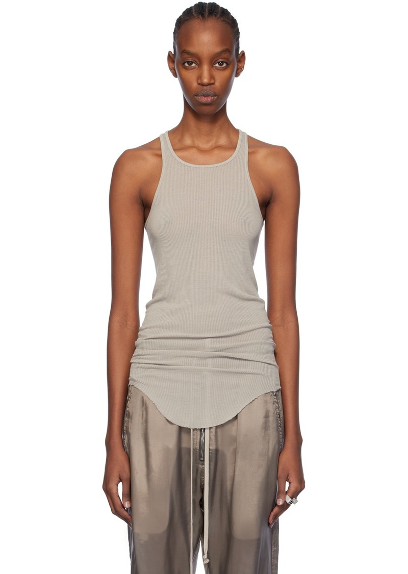 Rick Owens Off-White Basic Rib Tank top