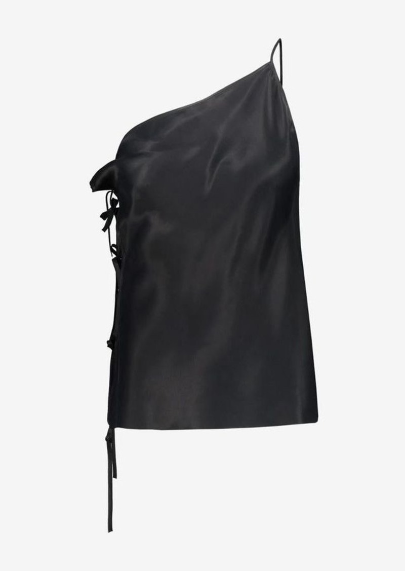 RICK OWENS ONE-SHOULDER TOP CLOTHING