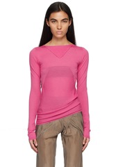 Rick Owens Pink Column Sweater