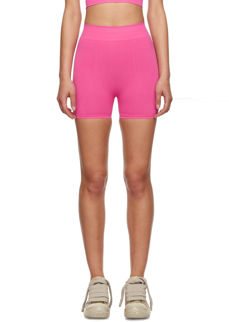 Rick Owens Pink Seamless Shorts