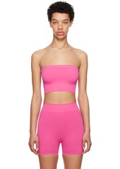Rick Owens Pink Straight Neck Tube Top