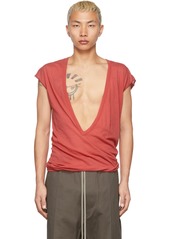 Rick Owens Red Dylan T-Shirt