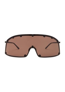 Rick Owens Shield Sunglasses