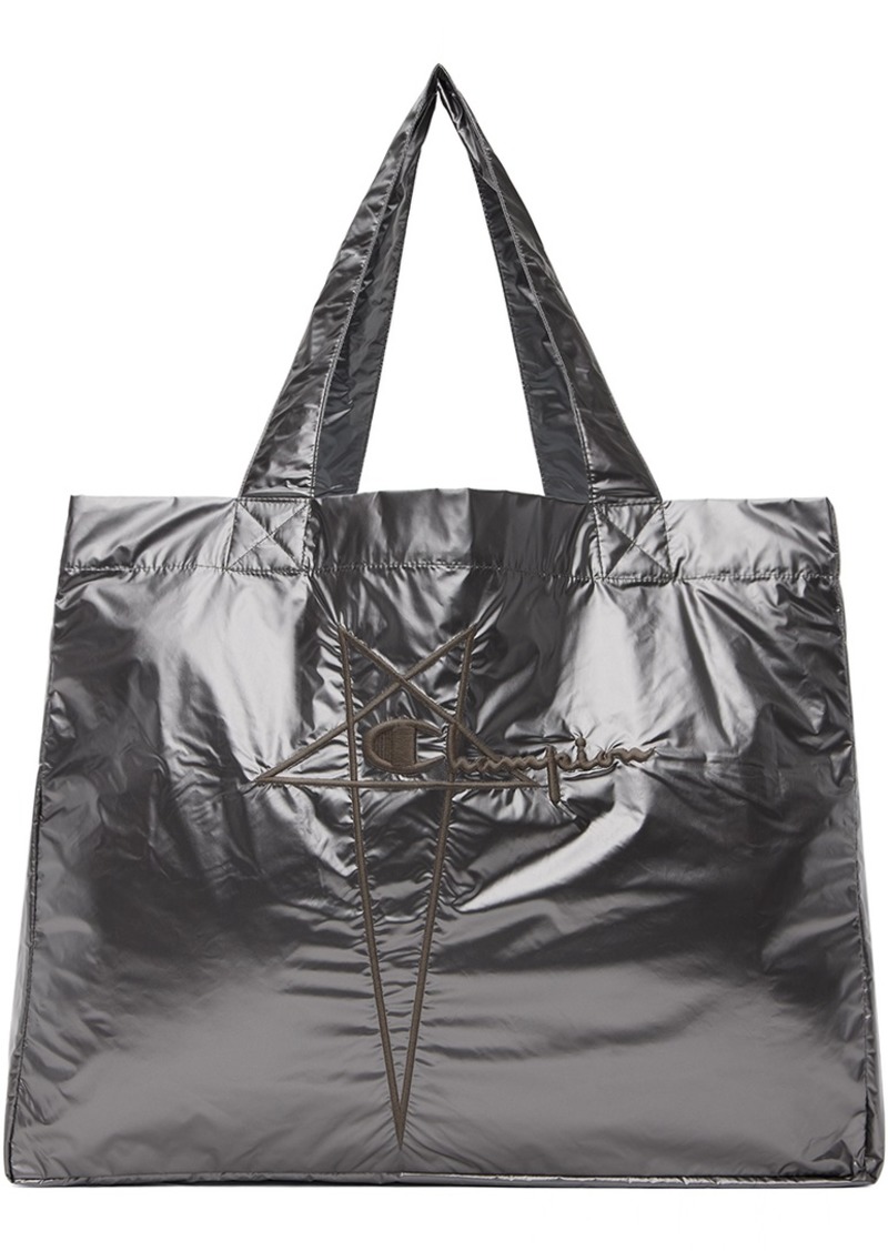 Rick Owens Silver Champion Edition Tote