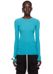 Rick Owens SSENSE Exclusive Blue KEMBRA PFAHLER Edition Long Sleeve T-Shirt