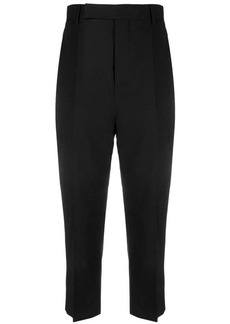 RICK OWENS straight-leg cropped trousers