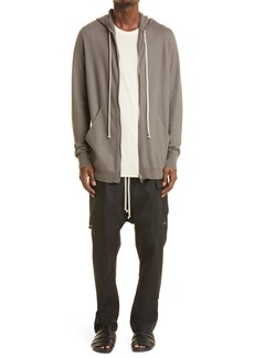 Rick Owens Stretch Cotton Cargo Pants in Black at Nordstrom