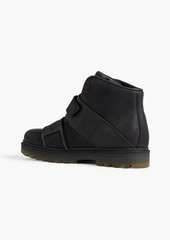 RICK OWENS X BIRKENSTOCK - Hancock Rotterhiker leather ankle boots - Black - EU 36