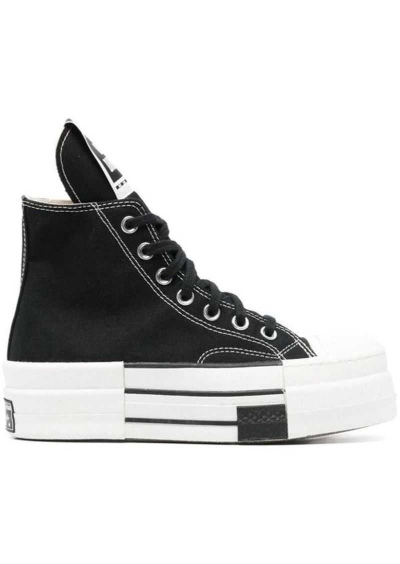 RICK OWENS x Converse high-top sneakers