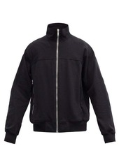 Rick Owens Zip-up cotton-jersey track jacket