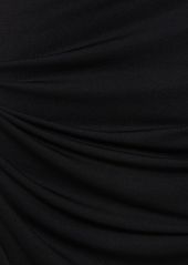 Rick Owens Sienna Twist-shoulder Asymmetric Dress