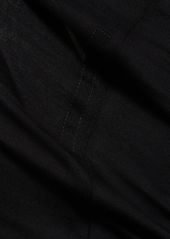 Rick Owens Sivaan Ziggy One-shoulder Split Dress