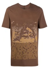 Rick Owens slogan graphic print T-shirt