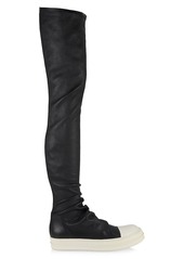 Rick Owens Stocking Over-The-Knee Sneaker Boots