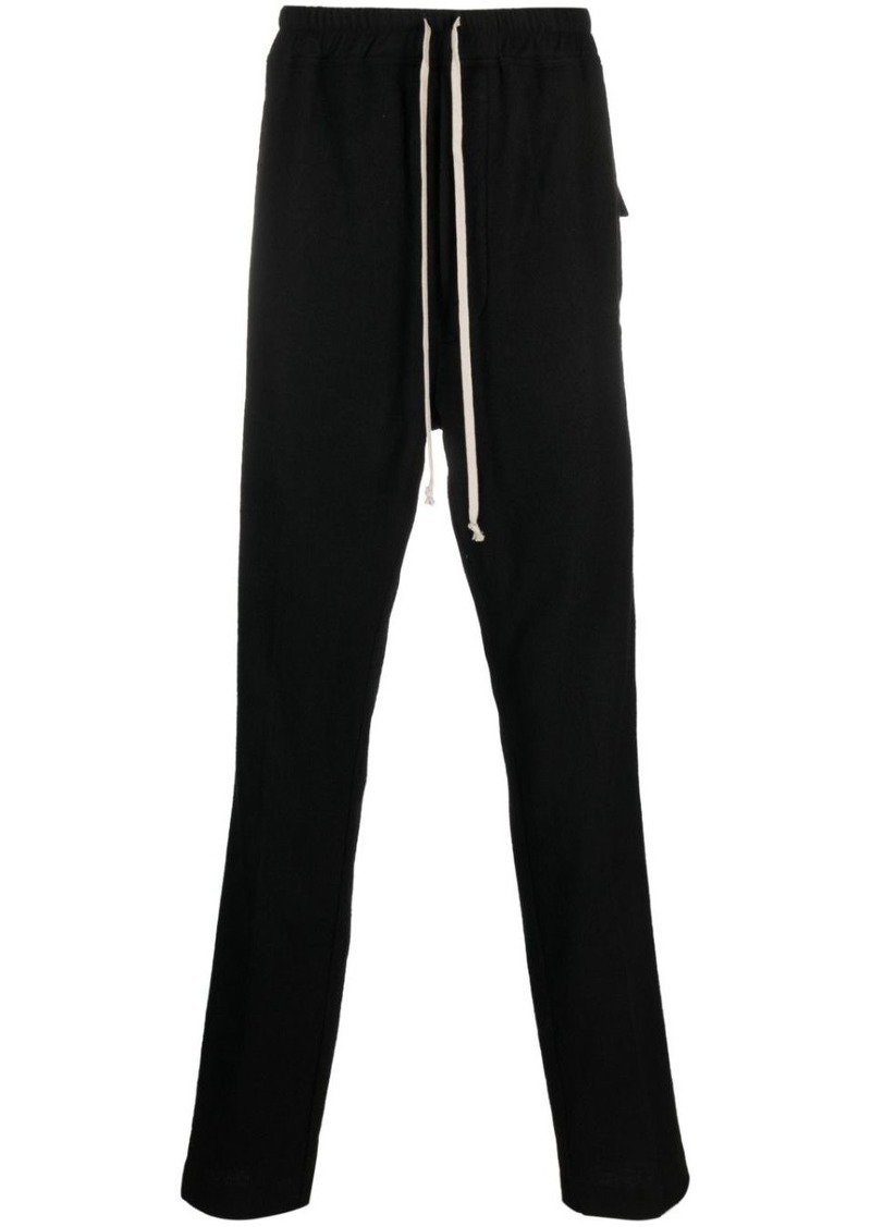 Rick Owens straight-leg wool track pants