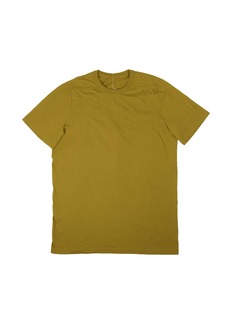 Rick Owens Sulphate Green Level Cotton Short Sleeve T-Shirt