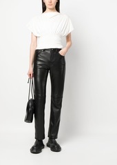Rick Owens Tommy cotton cropped top