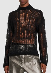 Rick Owens Tommy Mohair Blend Sweater