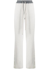 Rick Owens two-tone casual trousers