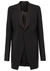 Rick Owens Walrus Tux virgin wool blazer