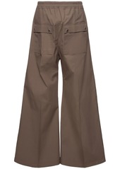 Rick Owens Wide Bela Stretch Cotton Pants