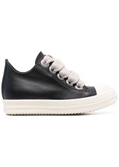 Rick Owens wide lace-front sneakers