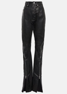 Rick Owens Wide-leg leather pants