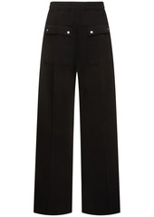 Rick Owens Wide Nylon Zip Pants