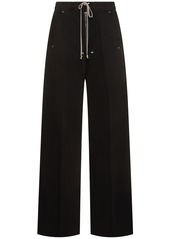 Rick Owens Wide Nylon Zip Pants