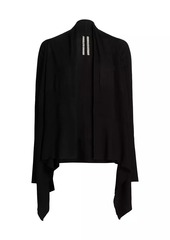 Rick Owens Wool Wrap Cardigan