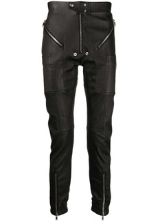 Rick Owens zipper-detailing skinny trousers