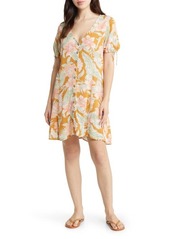 Rip Curl Always Floral Button-Up Dress