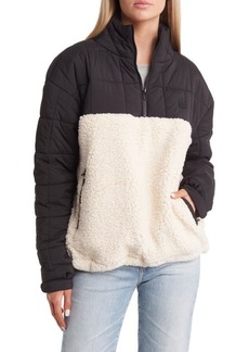 Rip Curl Anti-Series Anoeta Water Repellent Quarter Zip Fleece Jacket