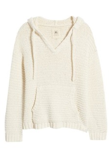 Rip Curl Classic Surf Hooded Poncho in Bone at Nordstrom