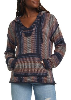 Rip Curl Glider II Hooded Poncho in Navy at Nordstrom
