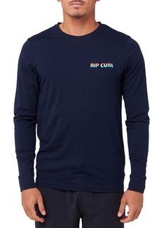 Rip Curl Iccons of Surf Long Sleeve Graphic Tee in Navy 0049 at Nordstrom