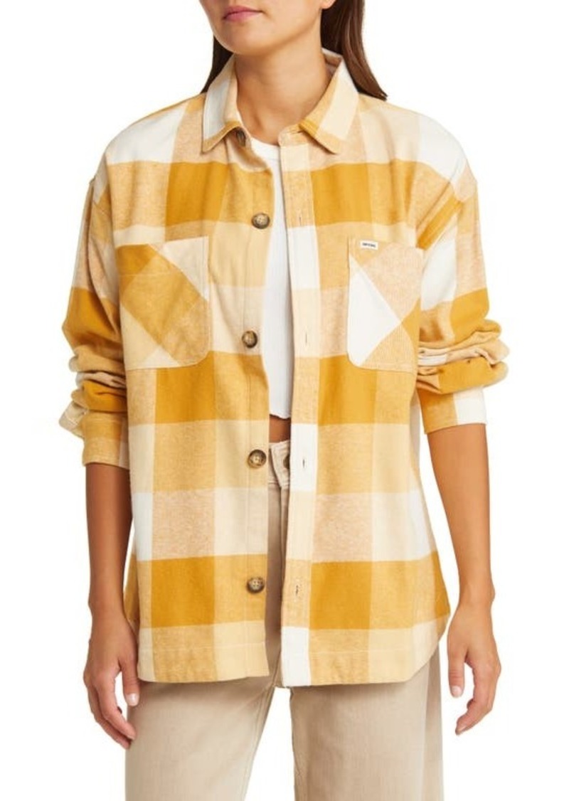 Rip Curl La Isla Plaid Flannel Button-Up Shirt