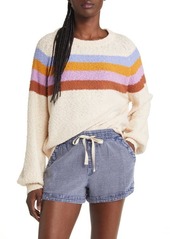 Rip Curl Melting Waves Sweater in Bone at Nordstrom